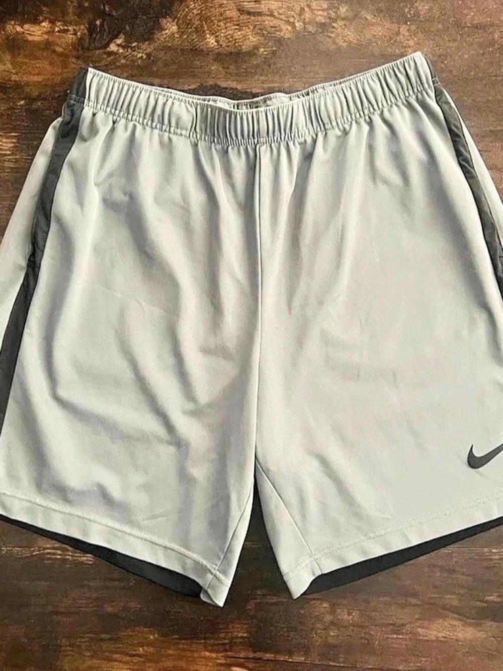 Nike Men's Athletic Shorts Gray & Black Size XXL Like New